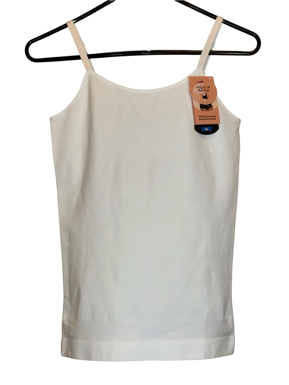 Shapermint Essentials All Day Every Day Scoop Neck cami White XL Shapewear NWT